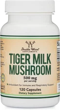 Double Wood Supplements Tigers Milk Mushroom Supplement (Lignosus Fungi) 500Mg p
