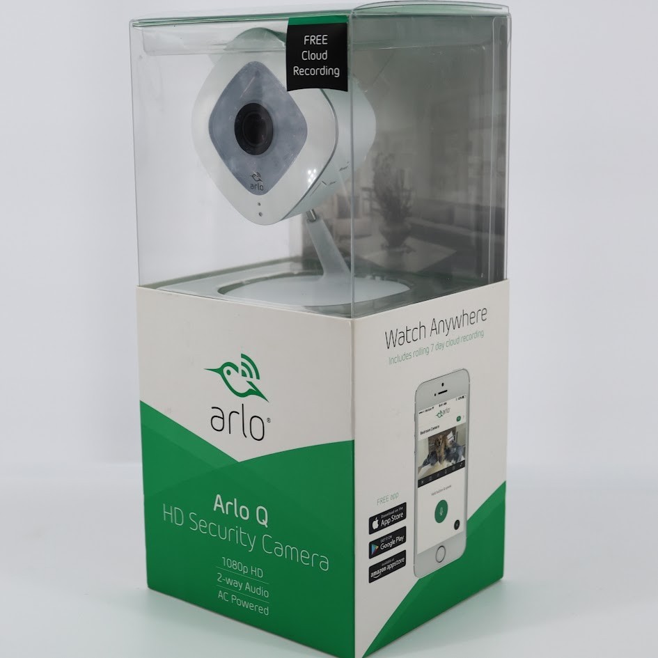 Arlo Q VMC3040-100NAS 1080p HD Wireless Security Camera with Audio Indoor