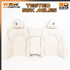 12-19 MASERATI GRANTURISMO S REAR LEFT RIGHT UPPER TOP SEAT CUSHION BEIGE OEM
