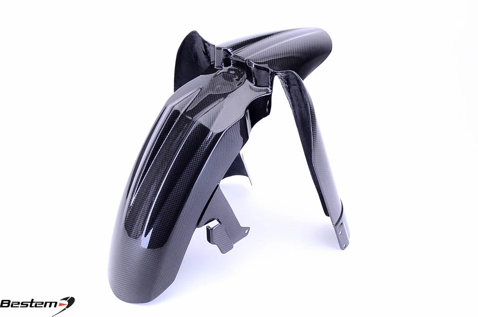 Carenado guardabarros delantero Triumph Tiger 800XC 100 % fibra de carbono Foto 3 de 4