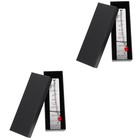 2 Sätze dekoratives Lesen Lesezeichen stilvoller Seitenmarkt für Schüler Lehrer