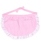 Cotton Waist Apron Lace Short Apron with Pockets for Maid Waitress Servant
