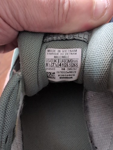 Men's Reebok Classics x Montana Cans, Olive Green, Suede Size 7.5 Colour System - Picture 10 of 24