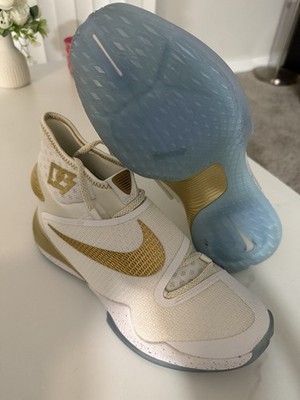 Nike Zoom HyperRev 2016 Draymond Green PE White Gold Sneakers