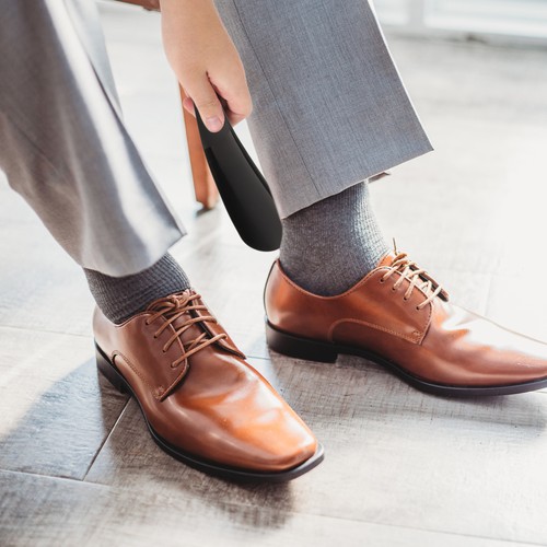 14 Stück Schuhlöffel Faule Schuhhelfer Griff Schuhlöffel Kurzheber Kunststoff - Bild 8 von 12