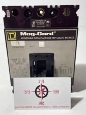 Square D FAP3600712M 7A, 3P, Circuit Breaker