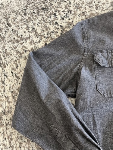 Wrangler Denim Shirt Black Long Sleeve Button Up Premium Quality Size M - Picture 4 of 13