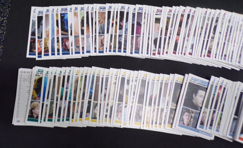 STAR TREK NEXT GENERATION SERIES 1 + 2 99% COMPLETE 178 CARDS 2011-12 RITENHOUSE - Picture 3 of 4