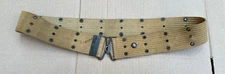 Original WWI WW1 US Military M1912 Equipment Pistol Belt