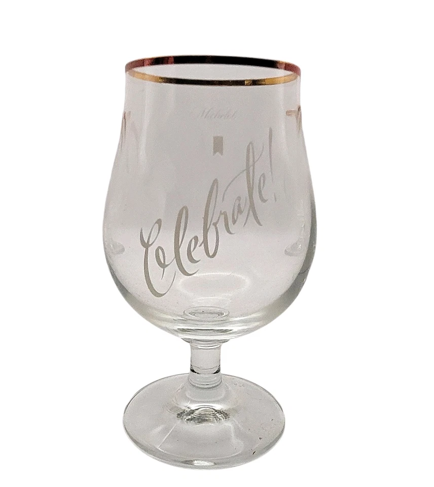 Juego de 6 vasos de cerveza Michelob Celebrate Holiday Ritzenhoff Cristal 0,2 L (14,1 oz) Foto 4 de 4