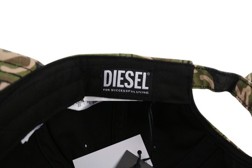 DIESEL C-Ripca Men Cap OS Camouflage Baseball Embroidered Cotton Casual Unisex - Picture 8 of 16