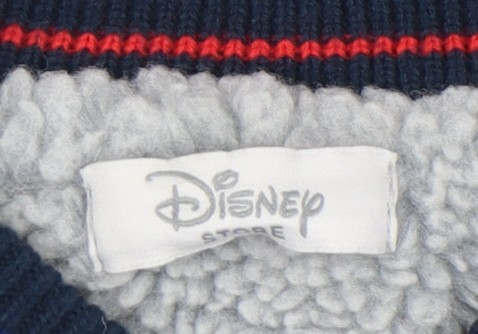 Disney Mädchen Mickey Mouse College Jacke grau 5-6 Jahre - Bild 3 von 12