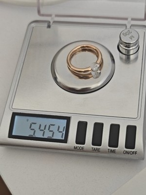 Schmuckwerk Gold Ring With Natural Briliant 