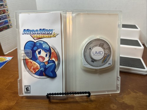 Mega Man Powered Up mit Logitech Skin.. Sony PlayStation Portable PSP… Original - Bild 10 von 21