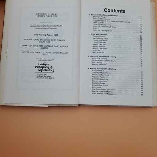 Mountain Man Handwerk und Fähigkeiten von David Montgomery HC DJ Buch 1983 - Bild 11 von 11