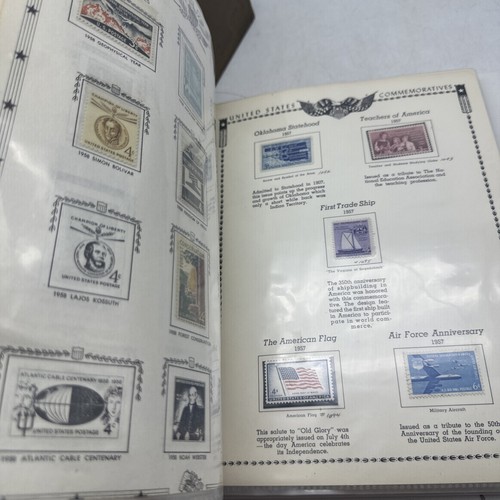 US Stamps Mint And Used On Album Pages- 1940’s-1960’s - Hundreds!- AA40 - Picture 14 of 24