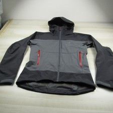 Arcteryx Jacket Mens Medium Gray Zip Beta Windbreaker Waterproof Hoodie