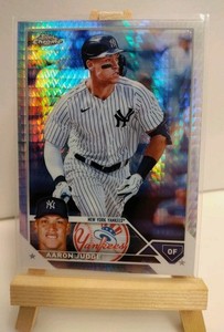 2023 Topps Chrome Aaron Judge Prism Refractor #62 New York Yankees