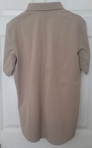 Neu mit Etikett Gr. L lululemon luftiges leichtes kurzärmliges Hemd in transparenter Eiche LM3DK7S, UVP $ 88 - Bild 2 von 7