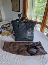 Borsa donna shopper Coccinelle in pelle nera moda donna morbidissima!