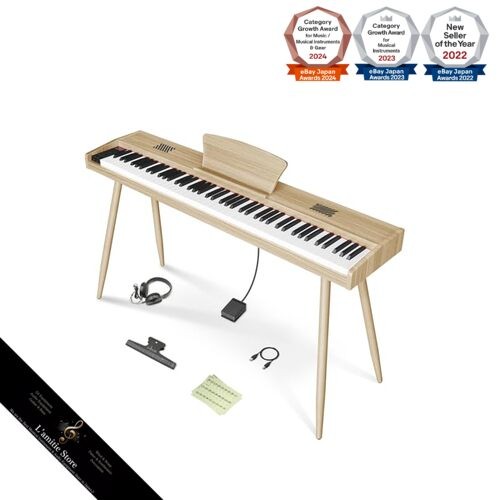 鍵盤楽器 electronic piano/Longeye Amazon.com: Longeye Digital Piano 88 Keys Wood Piano