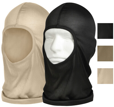 Moisture Wicking Lightweight Balaclavas 100% Polyester Head, Neck & Face Cover