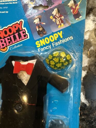 Vintage Snoopy & Belle Formal Tux Fancy Fashions Knickerbocker #1597 New - Picture 2 of 6