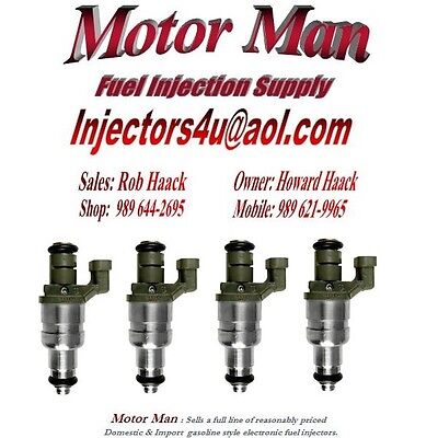 Motor Man OEM Siemens Fuel Injector Set 12565474 2001 Saturn LS1 LW1 2.2L L61