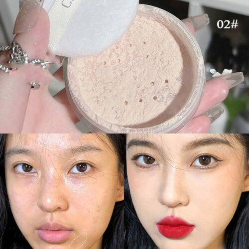 Loses Make-Up-Puder Beauty-Ölkontrollpulver Kosmetika Ölkontrolle Matt ≌ - Bild 8 von 14
