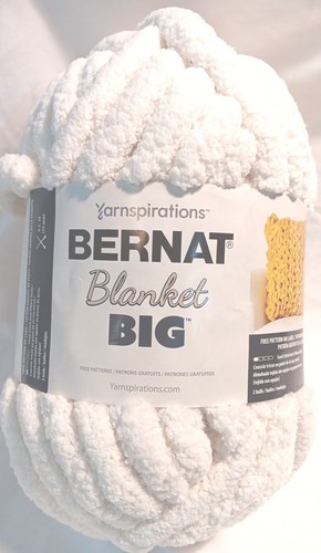 1 Neu-Bernat BigBlanket #7 Jumbo Garn - 51001 Vintage weiß 10,5 Unzen 32 Yard Polyester - Bild 1 von 2