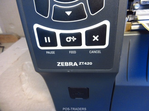 Zebra ZT420 BT LAN USB 168mm 203dpi Thermal Label Barcode Printer 2515094 INCH - Bild 3 von 8