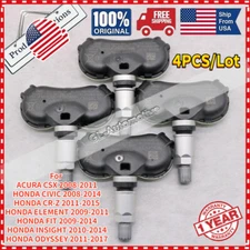 New Set of (4) TIRE PRESSURE SENSOR TPMS For Honda Odyssey Civic 42753-TR3-A810