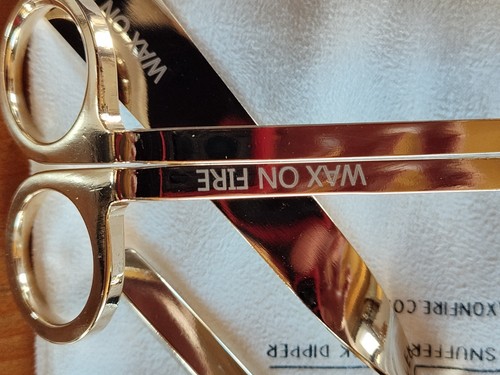 3Pcs Candle Snuffer Wick Trimmer Dipper Extinguish Accessories Cutter Kit Gold  - Picture 3 of 4