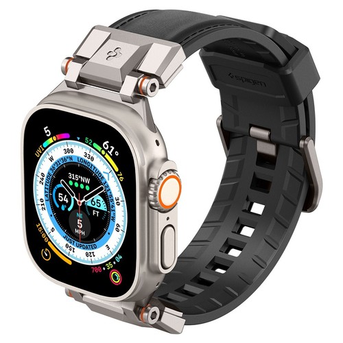 Pour Apple Watch Ultra 49 mm | Bracelet de montre Spigen DuraPro Armor PU - Photo 10 sur 16