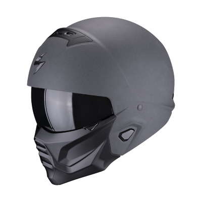 Helmet Scorpion EXO-COMBAT II GRAPHITE Dark Grey | eBay Helmet Scorpion EXO-COMBAT II GRAPHITE Dark Grey | eBay