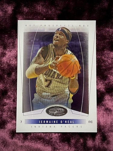Jermaine O’Neal 2004 Hoops Hot Prospects Foil #20 MINT Pacers Jersey Tyrese SP💙 - Picture 1 of 3
