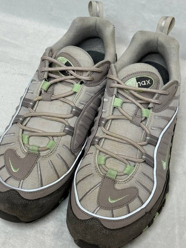 Nike Air Max 98 Vast Grigio Uomo 10 2019 640744-011 Nebula Volt Running Retrò - Foto 3 di 15