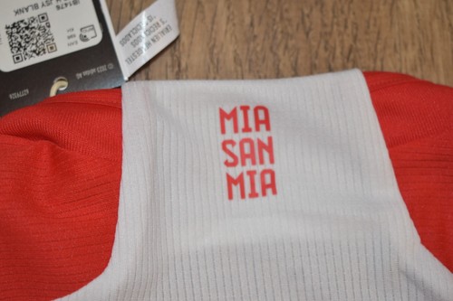 BAYERN MÜNICH 2023 2024 HOME FOOTBALL SHIRT SOCCER JERSEY IB1476 MEN SIZE M - Picture 16 of 16