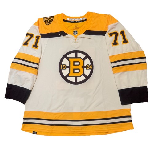Neu mit Etikett Adidas Boston Bruins Taylor Hall Hockey Trikot Gr: 60 100th 71 Patch UVP 230 $ - Bild 2 von 21