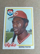 1978 Topps #500 George Foster , EX/EX +