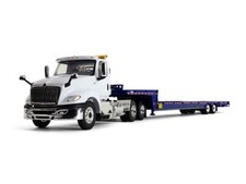 International LT Day Cab with Hydratail Trailer 1:34 Model - First Gear 10-4156