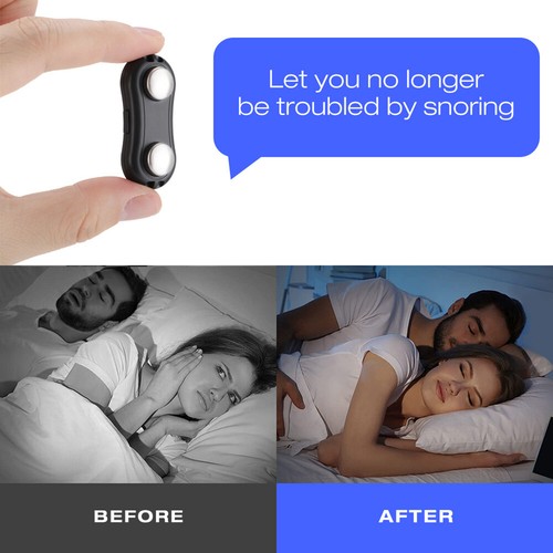 Portable Electric Anti Snoring Device Sleep Aid Snore Stopper Stop Snoring - Picture 24 of 24