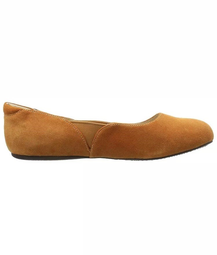 Brand New Softwalk Norwich Flats WM Size 8N Arch Support Camel Brown Ballet