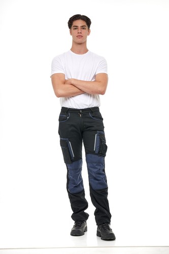 Men’s Heavy Duty Cargo Trousers Construction Utility & Reinforcement Work Pants - Picture 32 of 52
