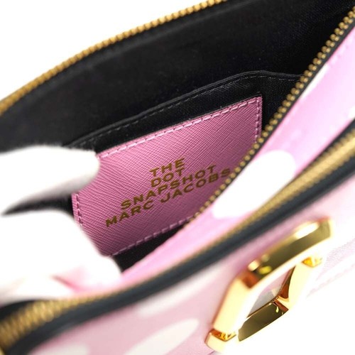 Marc Jacobs THE DOT SNAPSHOT Shoulder bag Pink W7.3"×H4.1"×D2.7" New without Tag - Picture 9 of 10