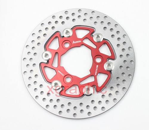220MM 58MM 70MM Red Adelin Floating Disc Brake Rotor Fit Honda Ruckus Bike - Picture 1 of 5