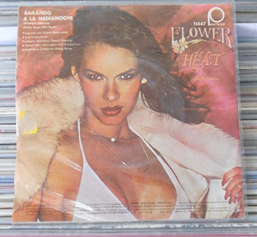 FLOWER -MIDNIGHT DANCING- PART 1 & 2 MEXICAN 7” SINGLE PS DISCO - Picture 2 of 4