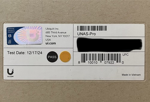 UNAS Pro UNAS-Pro Ubiquiti UNIFI NEW SEALED IN HAND SHIPS FAST - 第 2/3 張圖片