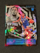 2020-21 Panini Illusions Immanuel Quickley Trophy Collection Starlight #154