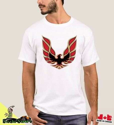 Trans Am 1976 -78 T/A Bird Logo years Red, Gold and Black T-shirt - Picture 4 of 10